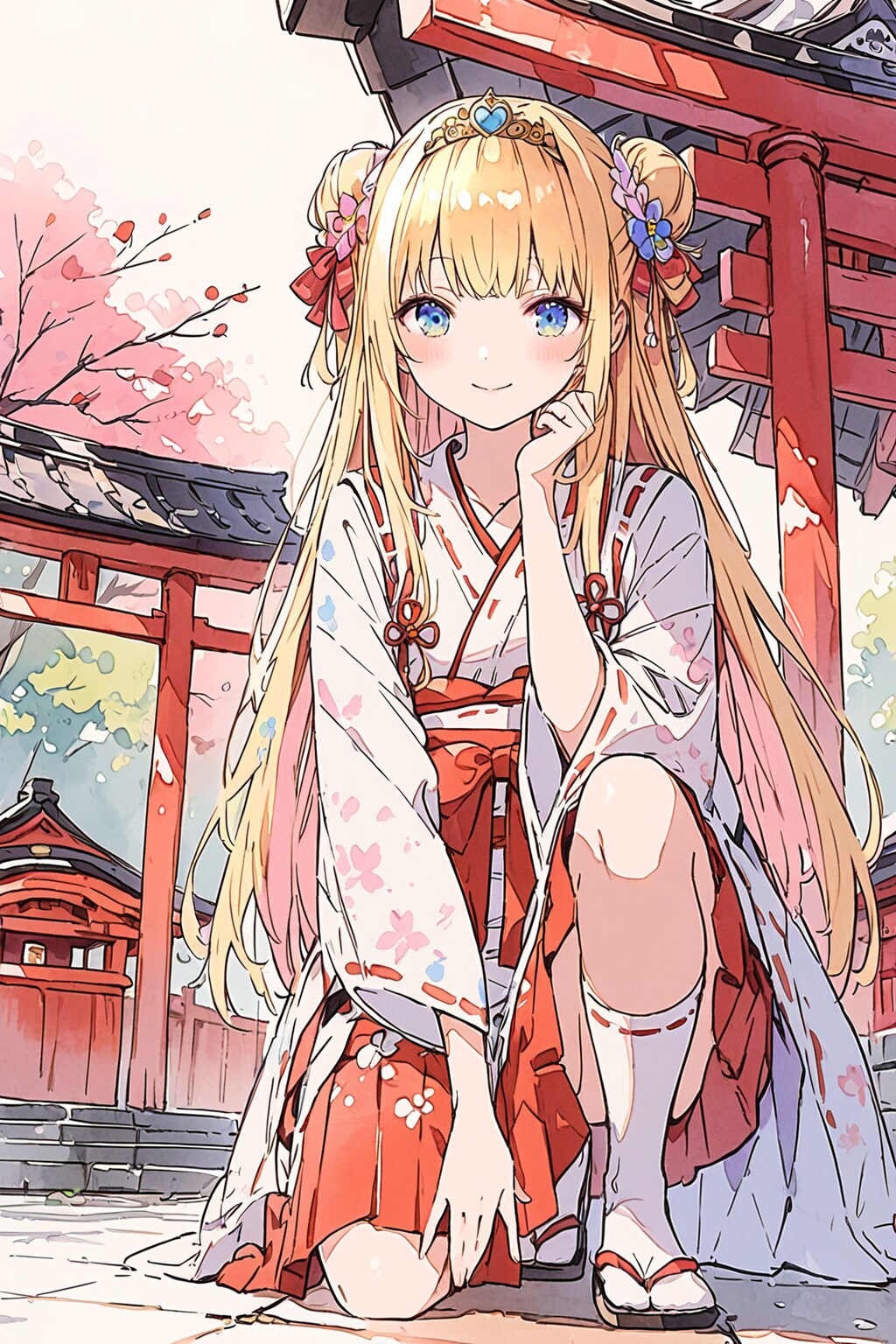 巫女SHEEKERさん | の人気AIイラスト・グラビア