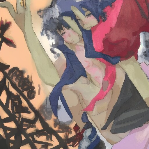 プロンプトにネガプロンプトも入れたら… | の人気AIイラスト・グラビア