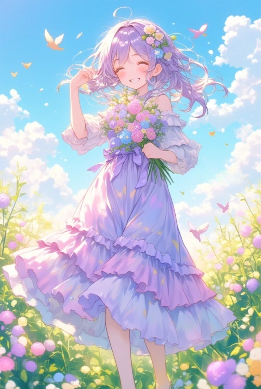 フリフリロングスカートちゃん