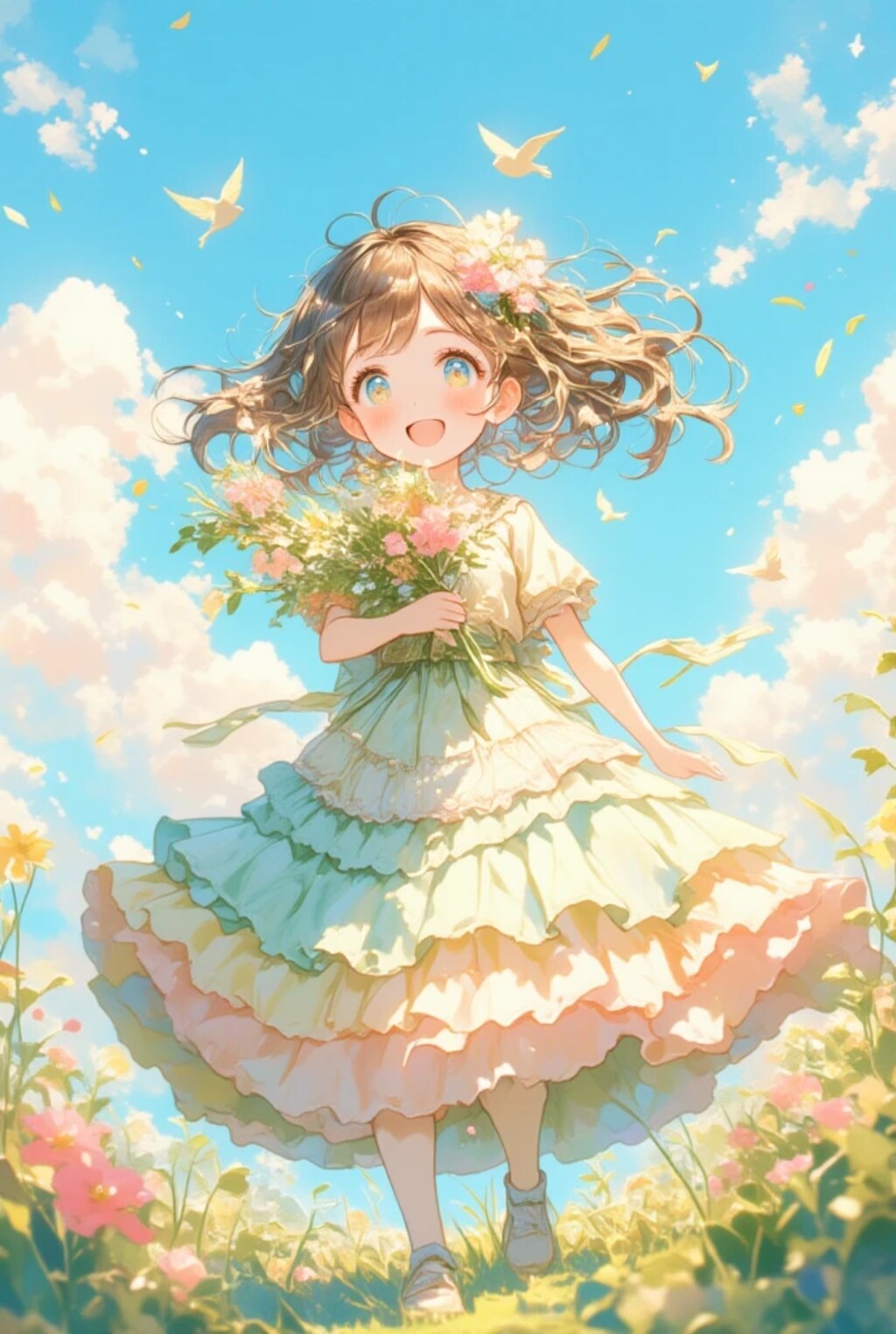 フリフリロングスカートちゃん