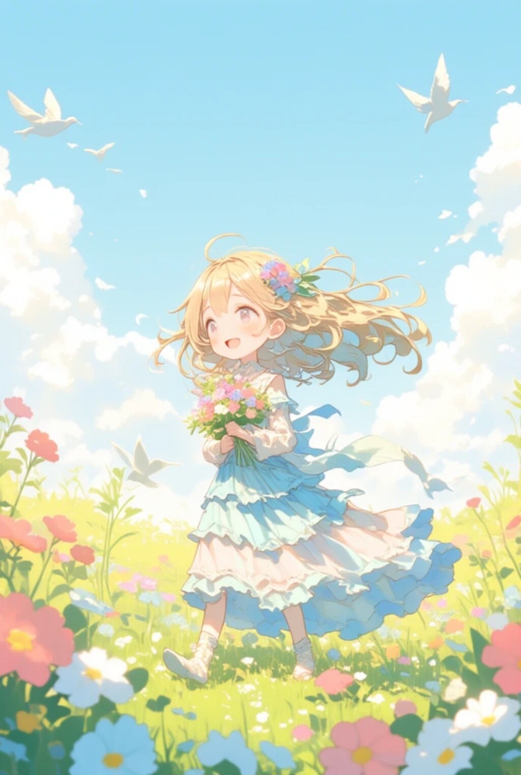 フリフリロングスカートちゃん