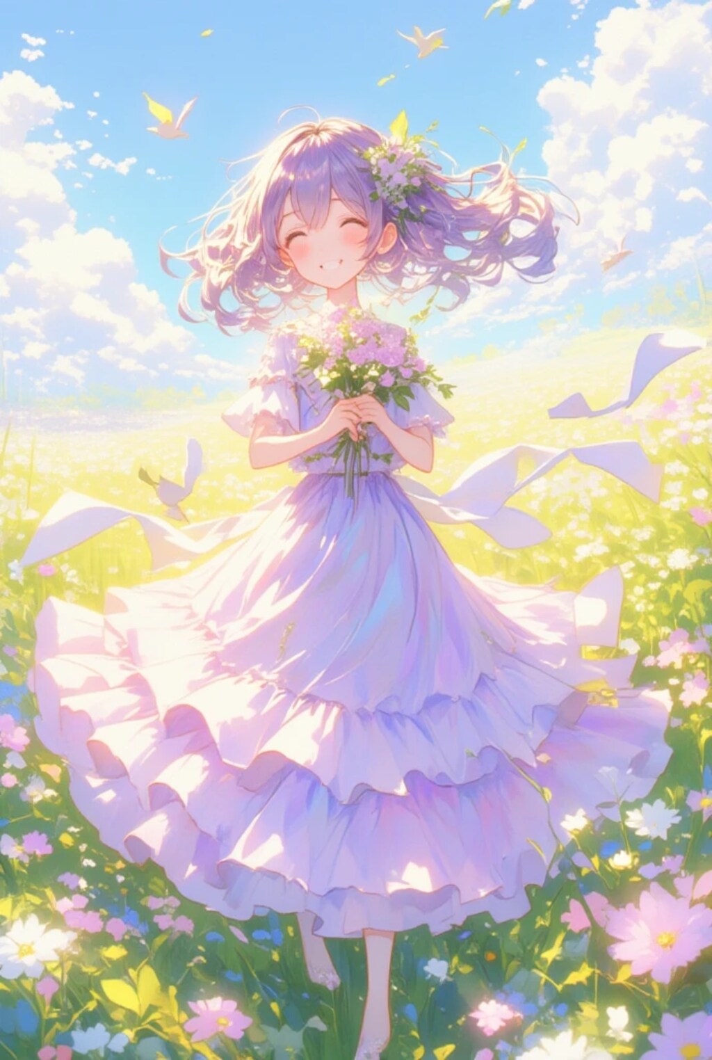 フリフリロングスカートちゃん