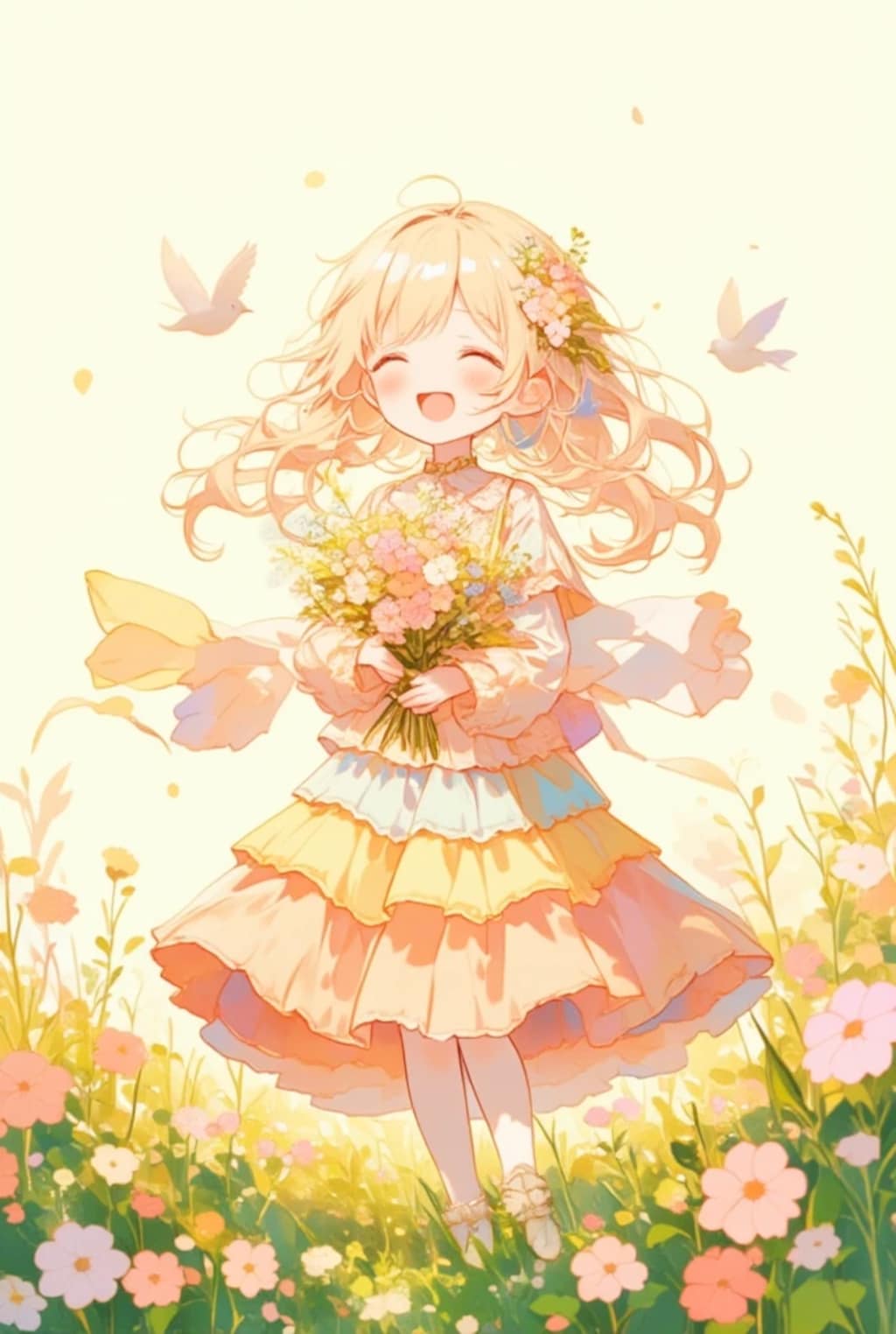 フリフリロングスカートちゃん