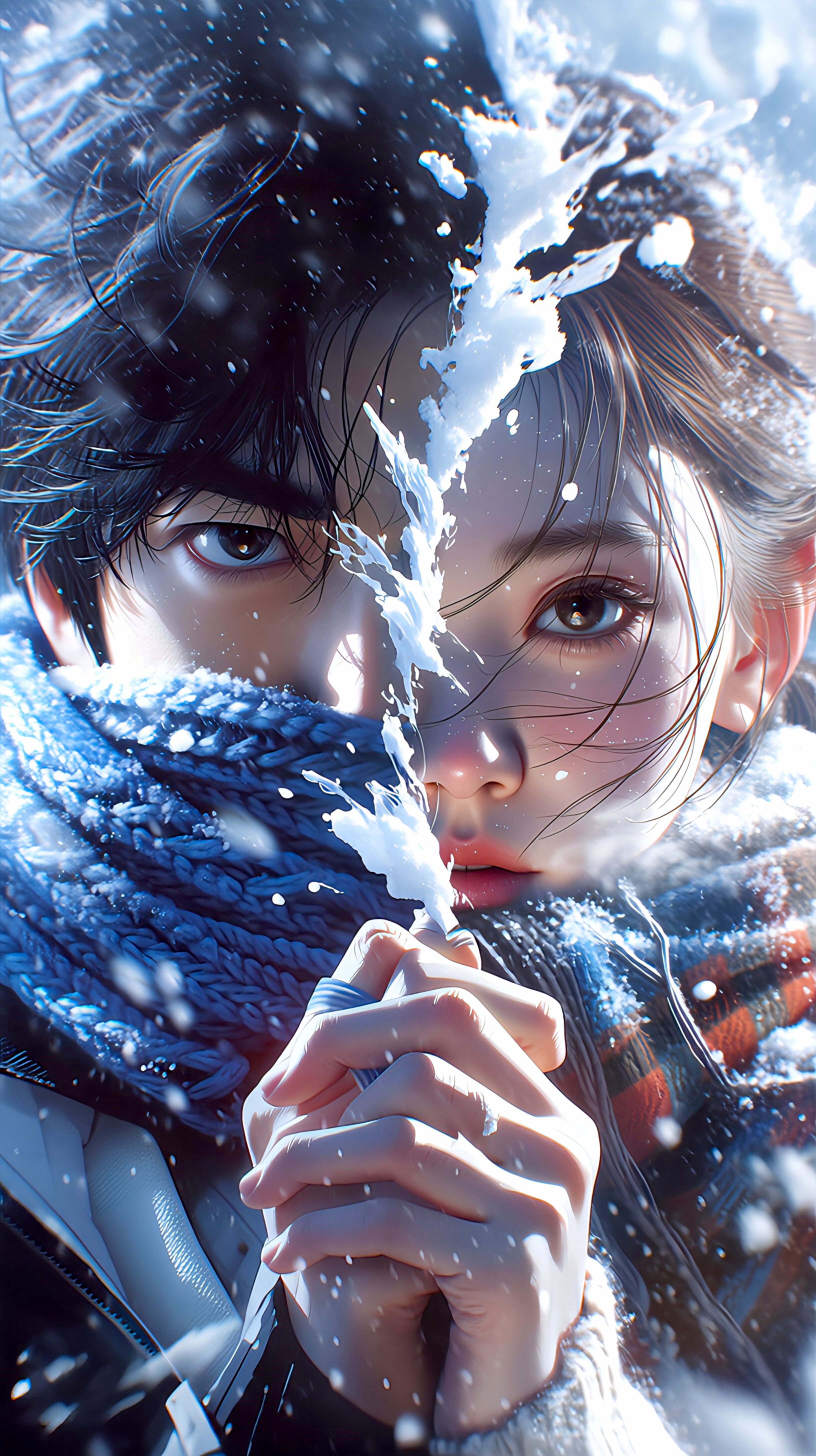 雪降り | の人気AIイラスト・グラビア