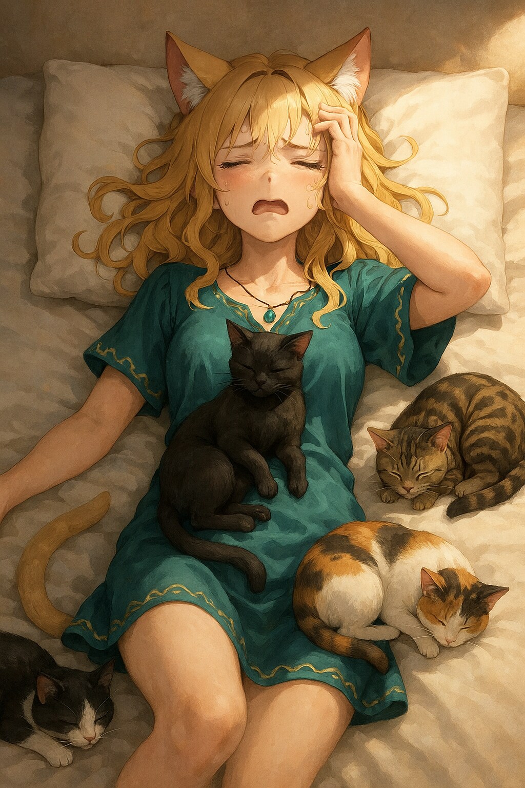 猫と暮らす
