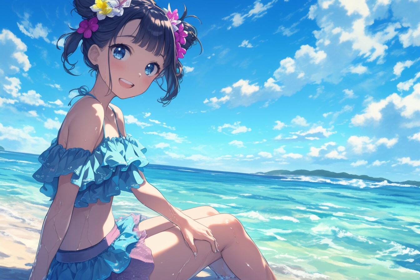 おだんごちゃん🍡✨の夏26 | の人気AIイラスト・グラビア