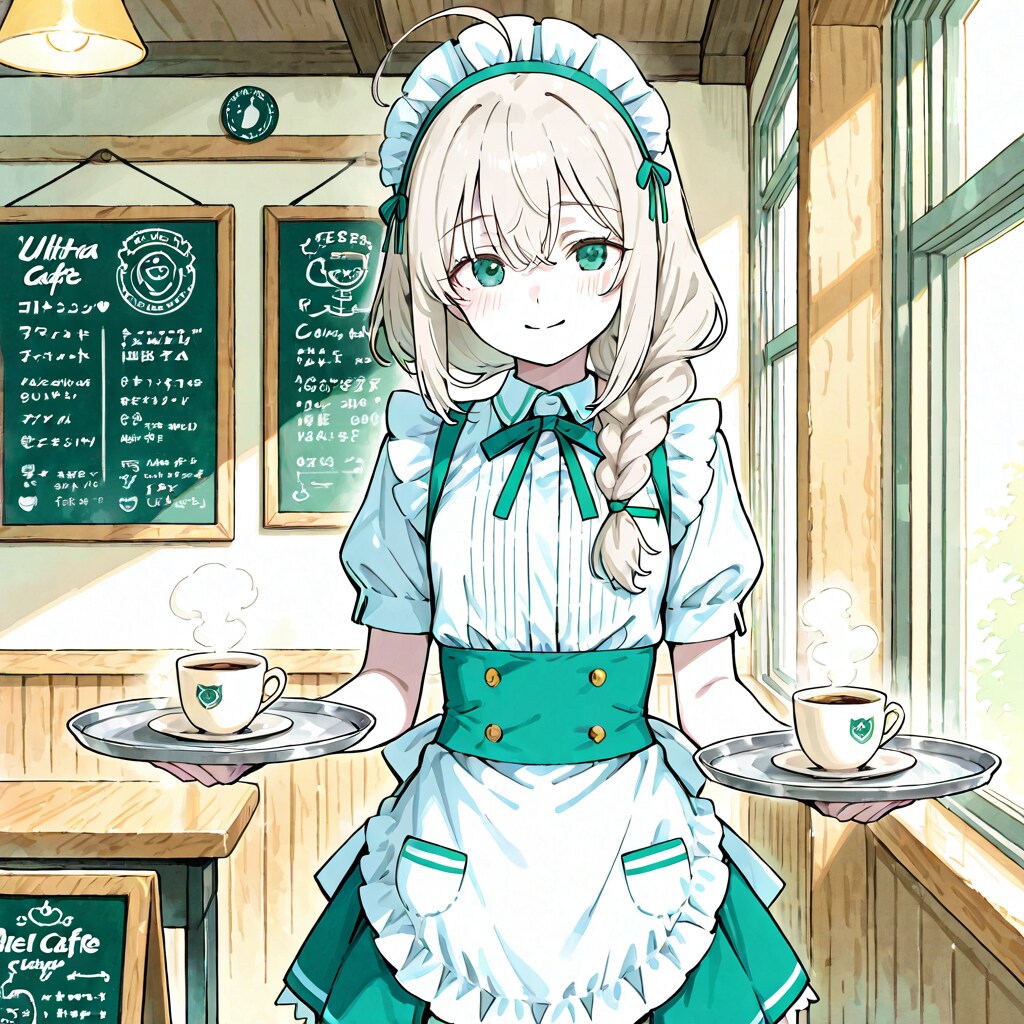 カフェ店員 | の人気AIイラスト・グラビア