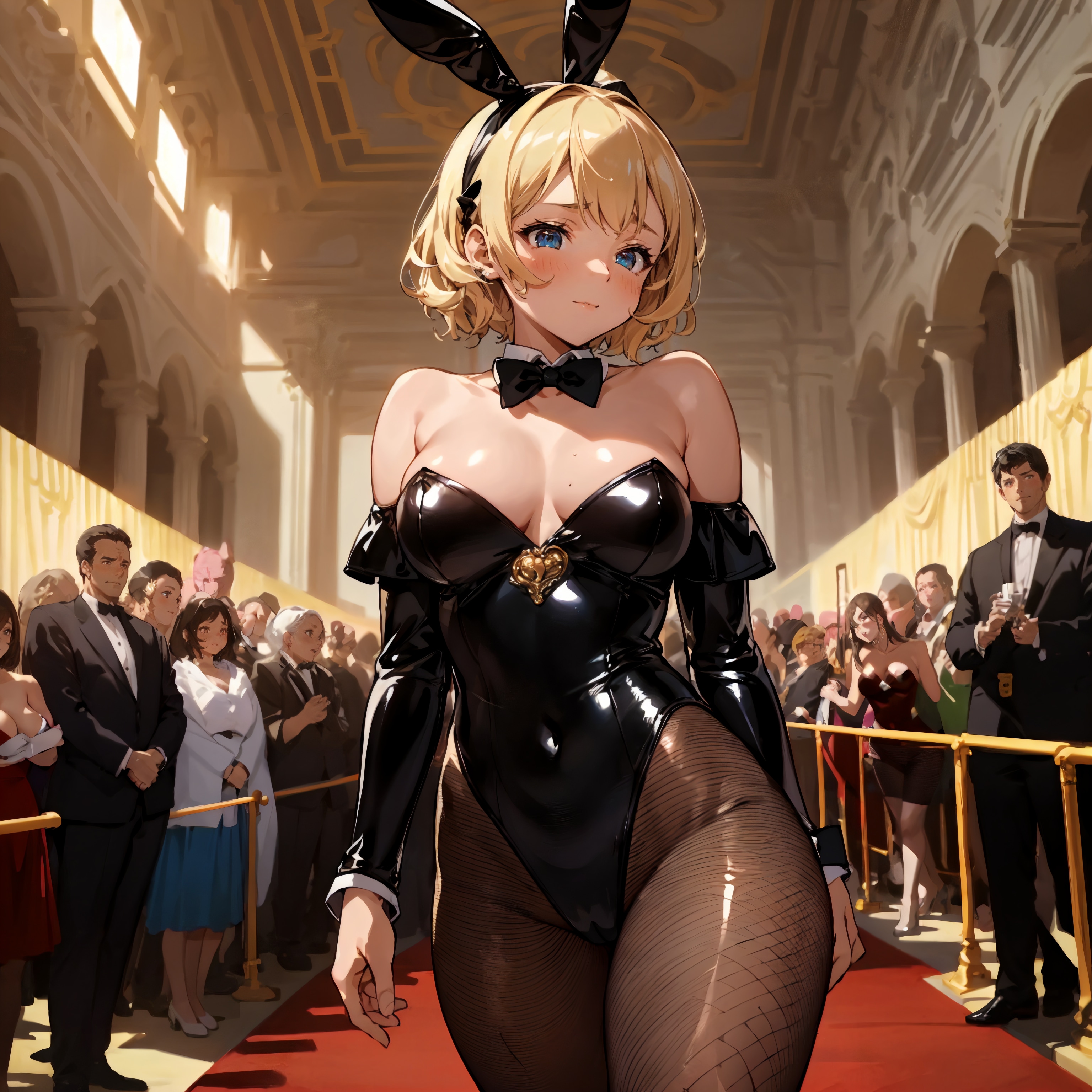 パーティ会場のバニー