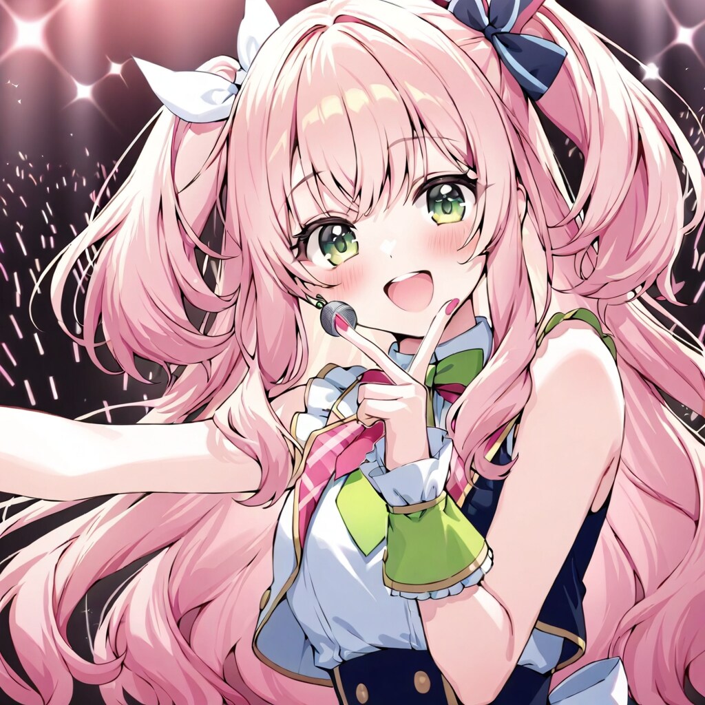 究極のアイドル、ピンク担当