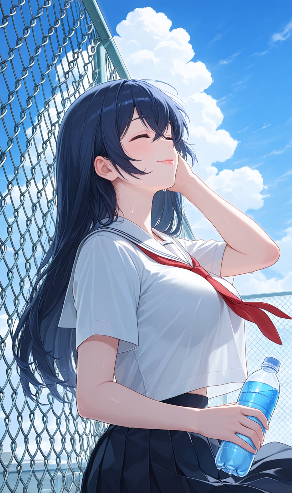 放課後、屋上の風にほどける。