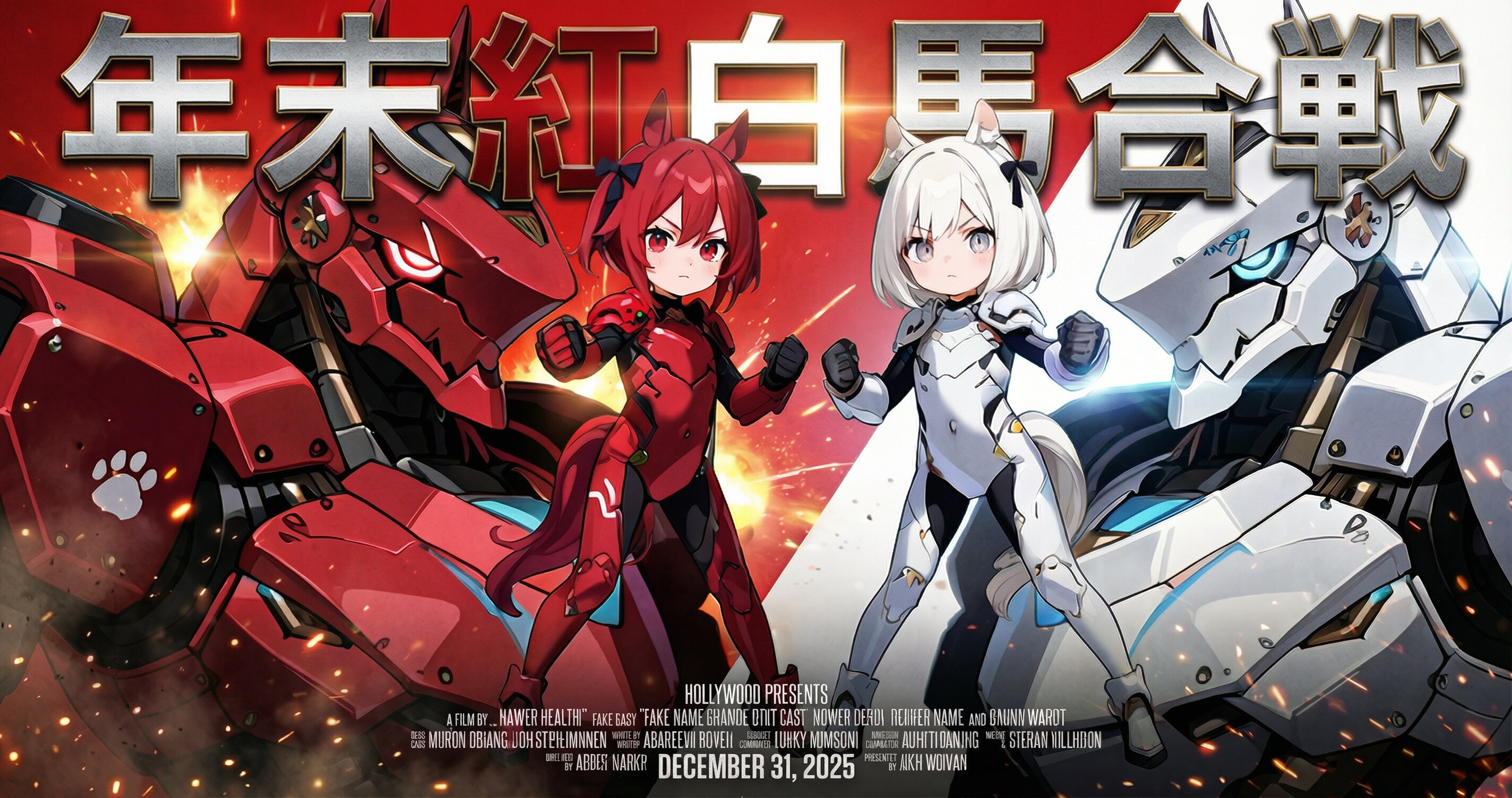 紅白馬合戦！