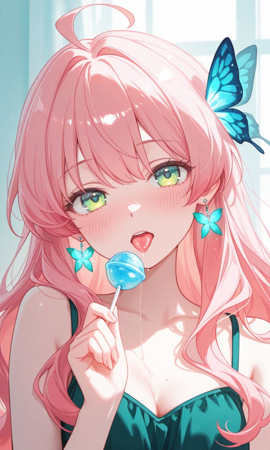 チュッパチャップス×唾液