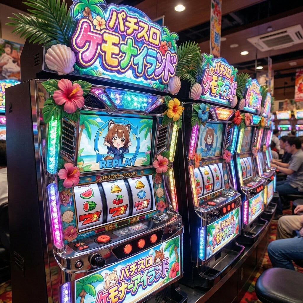 パチスロケモナーアイランド！