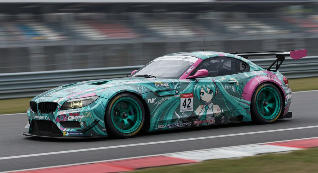 BMW 初音ミクレーシングカー