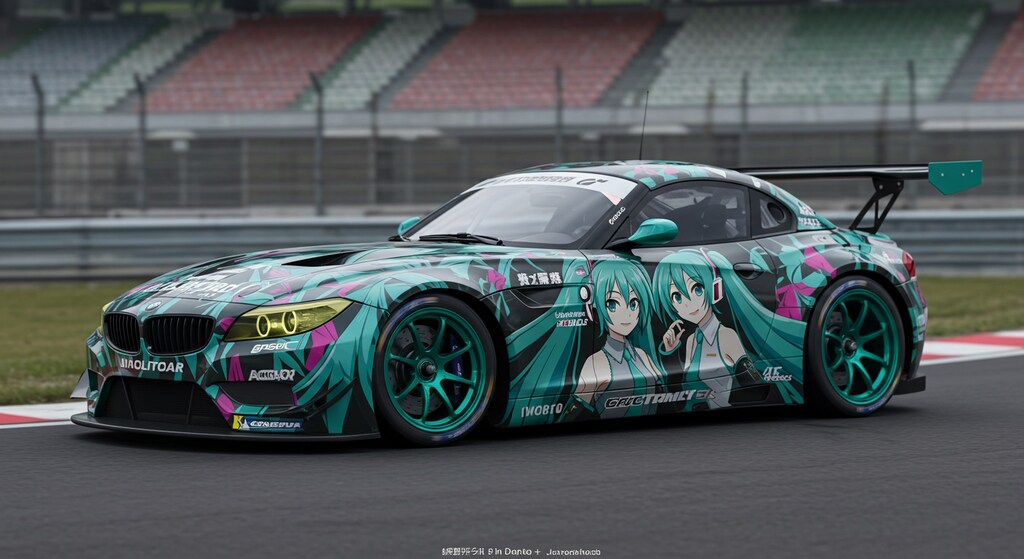 BMW 初音ミクレーシングカー