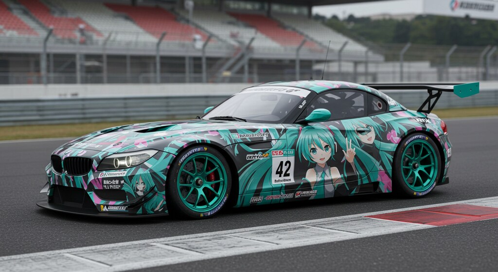BMW 初音ミクレーシングカー