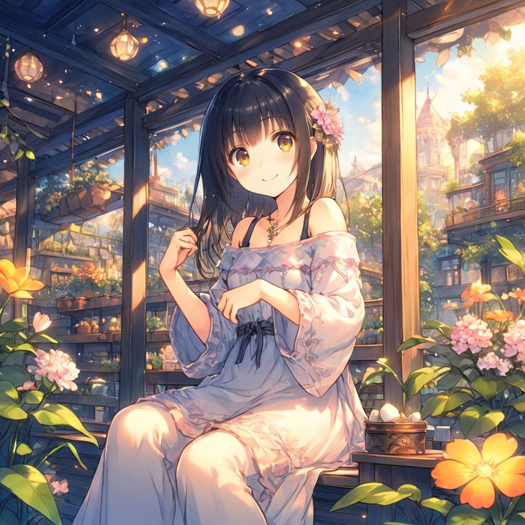 花と少女36 | の人気AIイラスト・グラビア