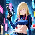 【今日の腹筋】都市を守る少女 2枚目