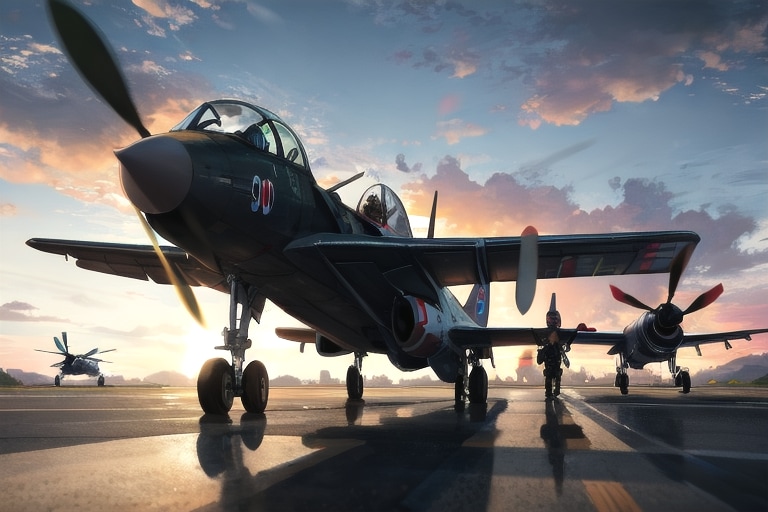 戦闘機 | の人気AIイラスト・グラビア