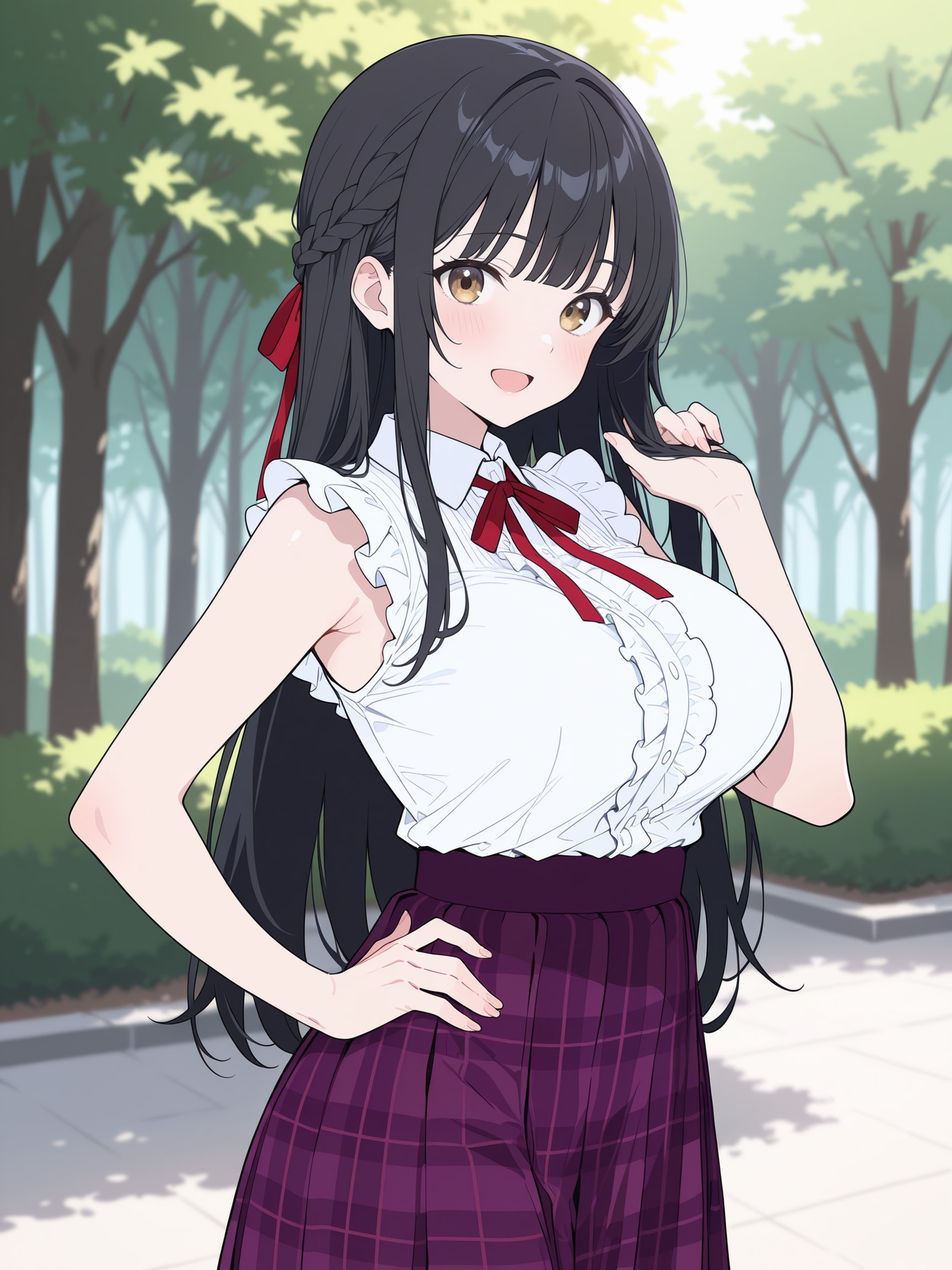 うちの子、黒髪２