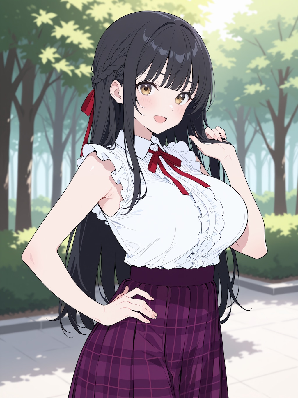 うちの子、黒髪２