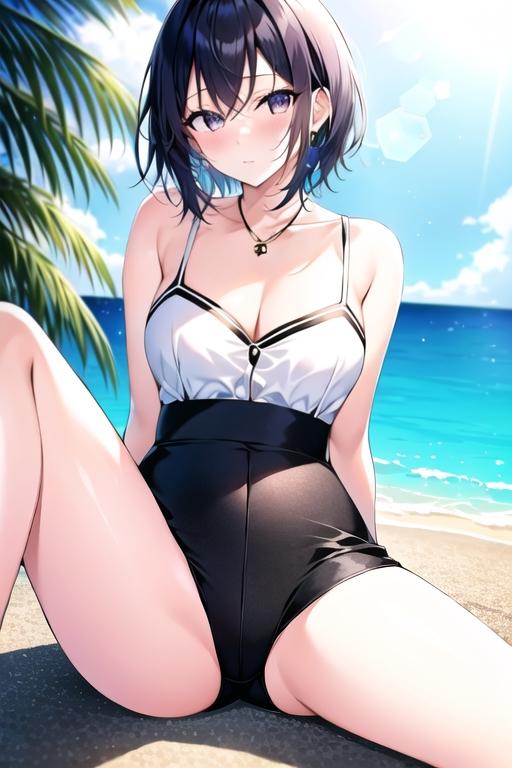 アスリートの女の子