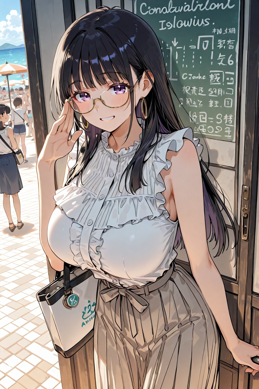 待ち合わせ | の人気AIイラスト・グラビア