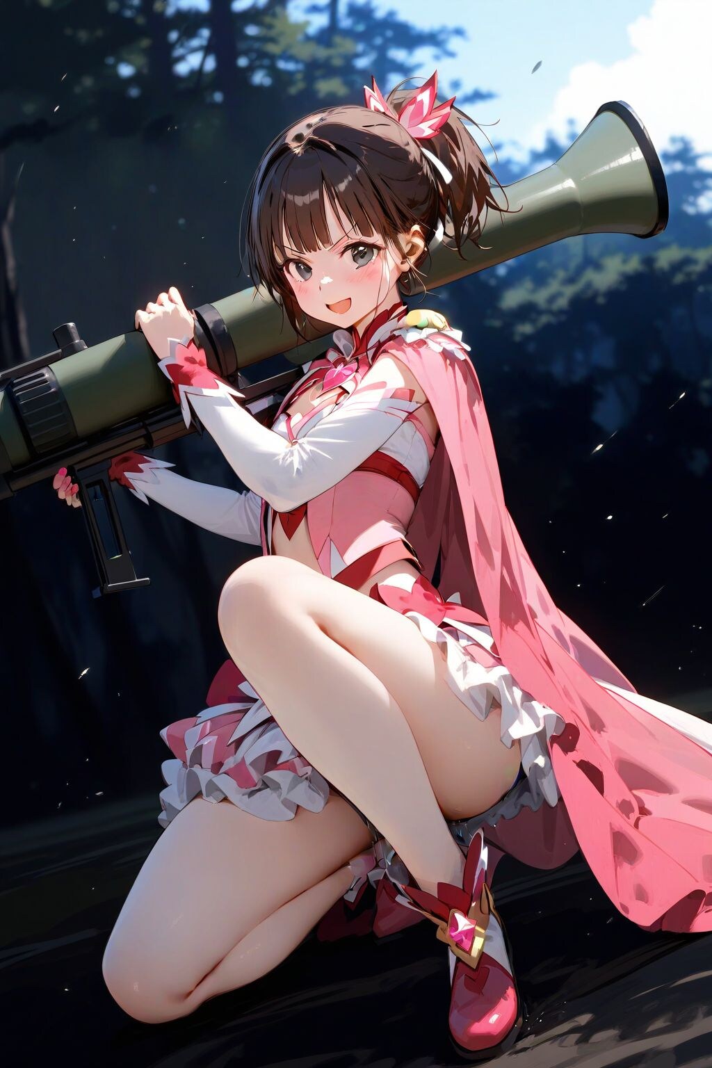 マホウ（魔砲）使い、雫ちゃんｗ