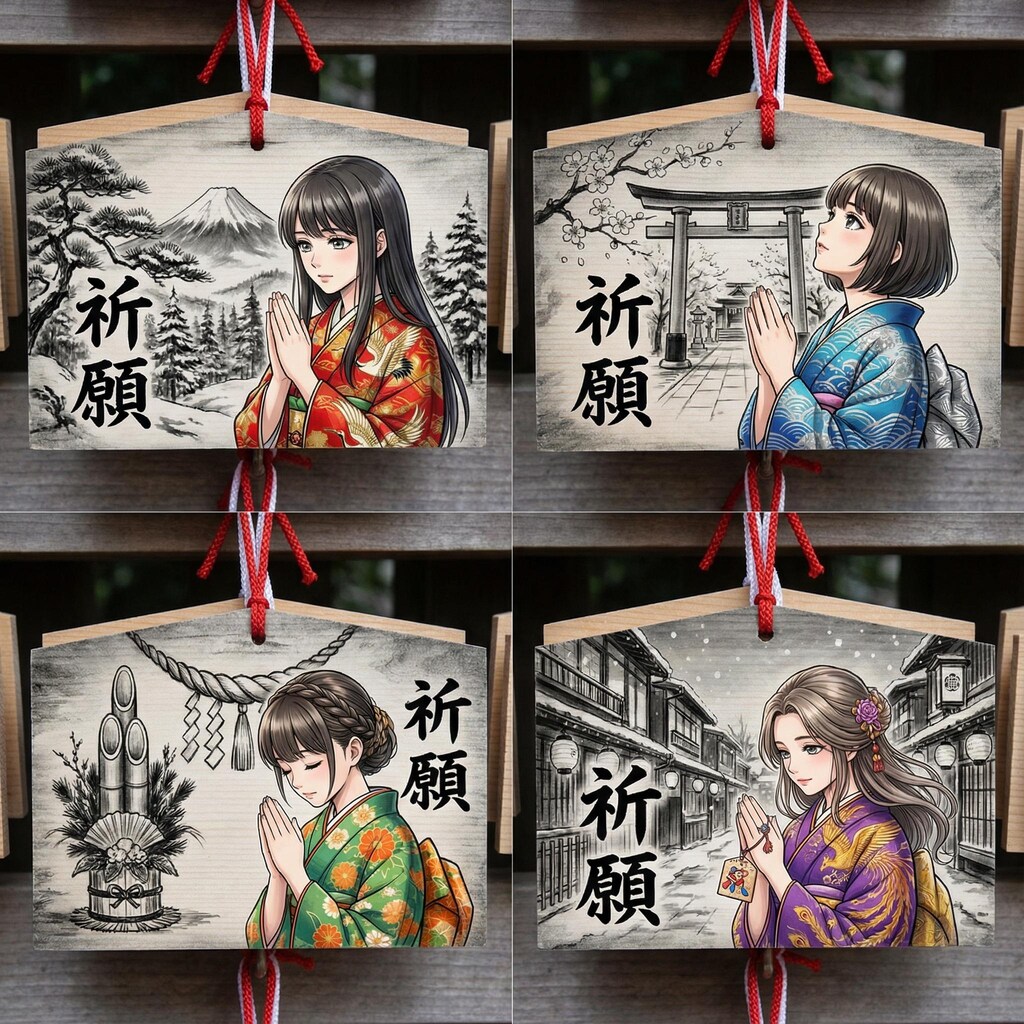 絵馬に託す未来 2026