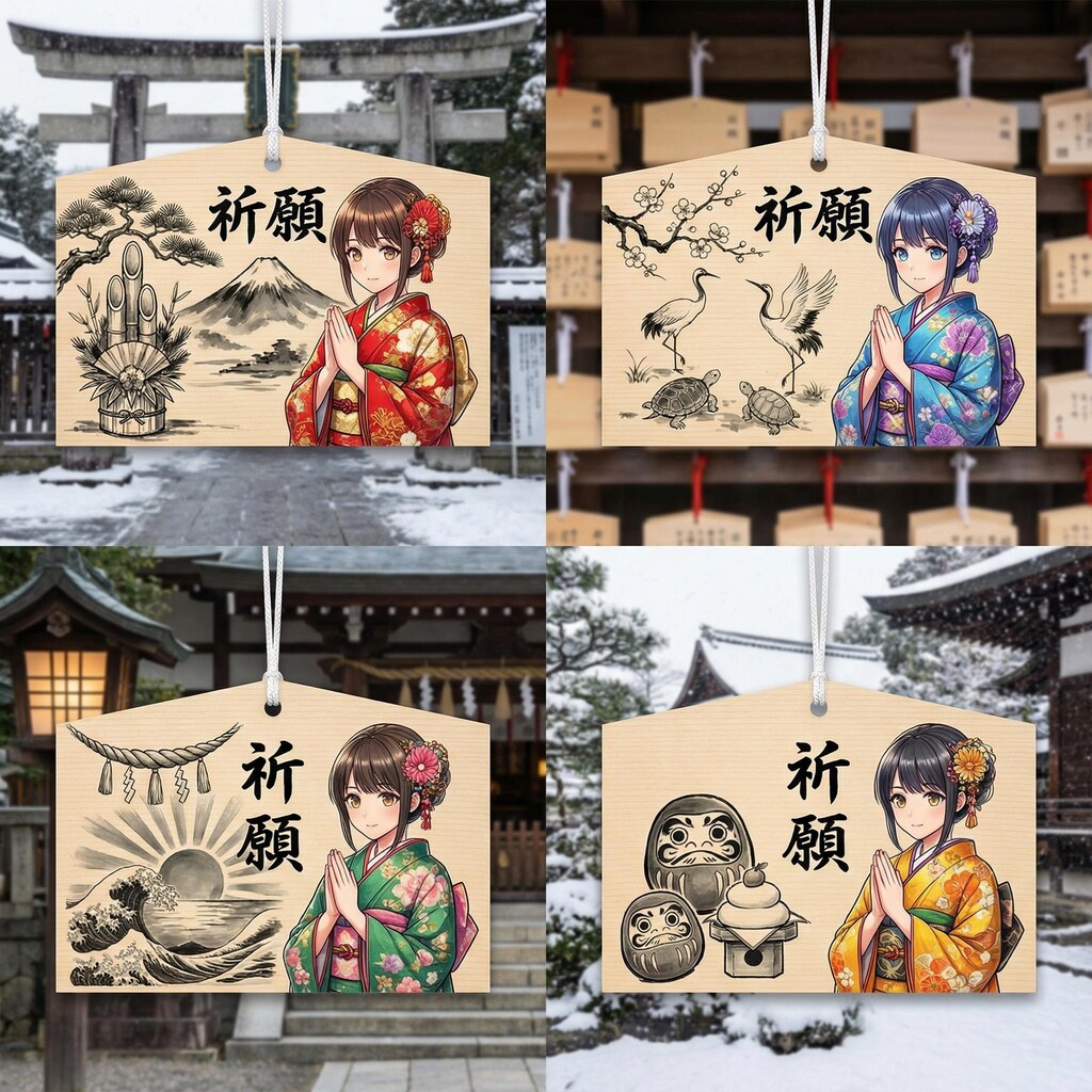 絵馬に託す未来 2026