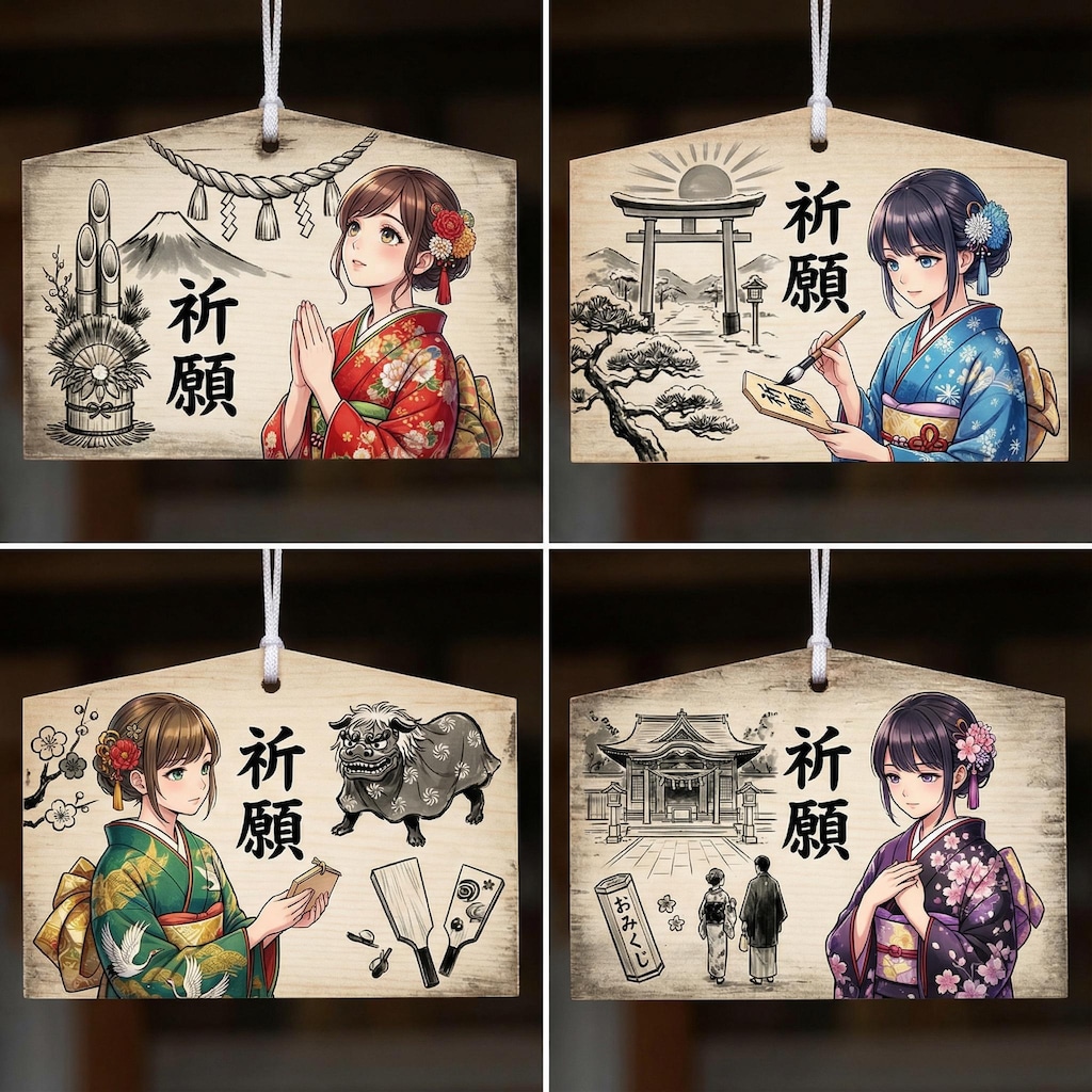 絵馬に託す未来 2026