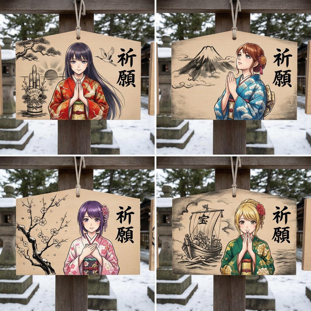 絵馬に託す未来 2026