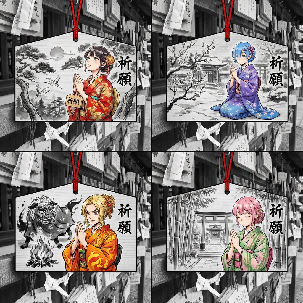 絵馬に託す未来 2026