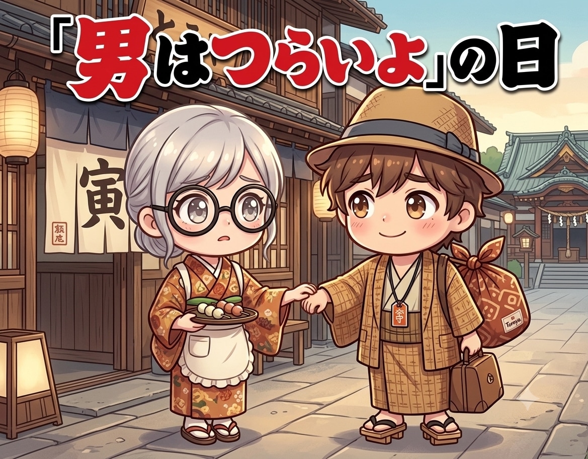 今日は「「男はつらいよ」の日」 | の人気AIイラスト・グラビア