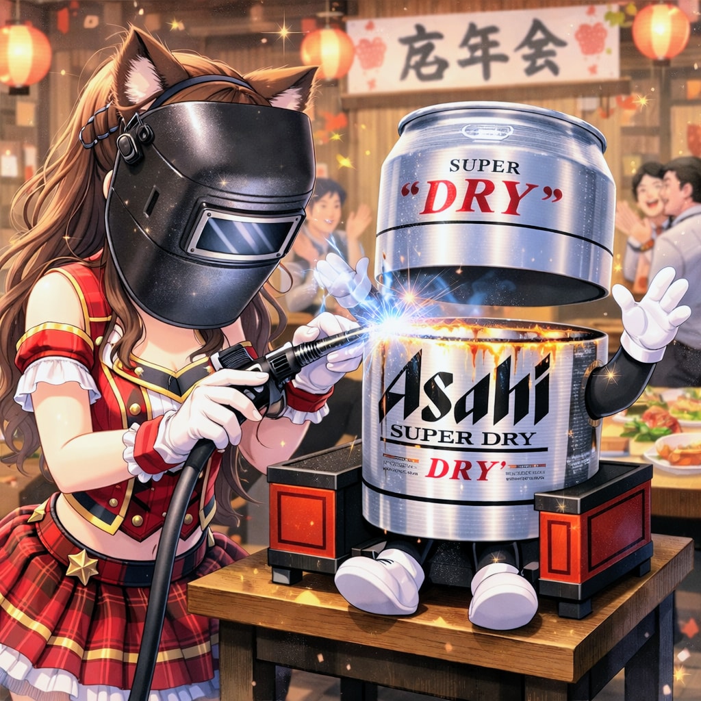 隠し芸に切断＆結合ショーを行う小さな女の子