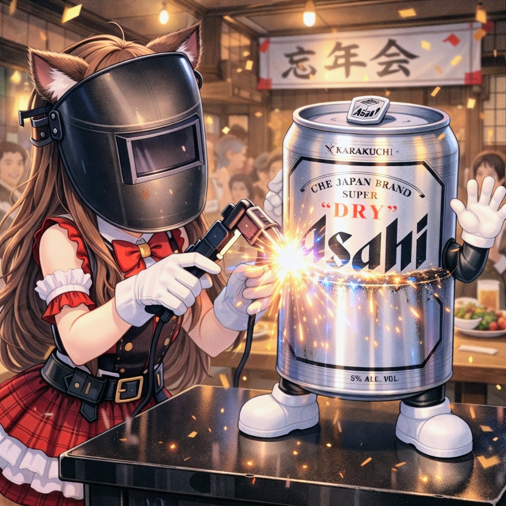 隠し芸に切断＆結合ショーを行う小さな女の子