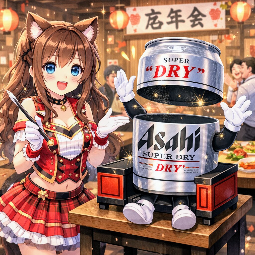 隠し芸に切断＆結合ショーを行う小さな女の子