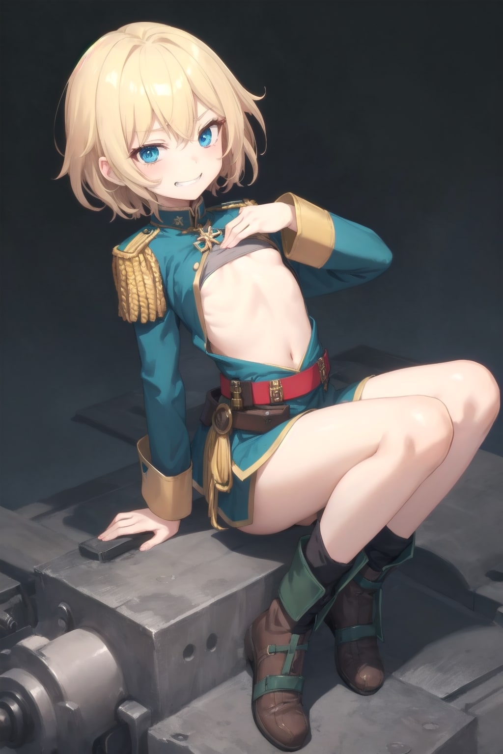 軍服少女