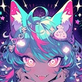 ✧˖Teal Neko 3枚目