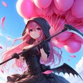 私は風船地獄の死神よ。行きましょう! 迎えに来たわ♡ 6枚目