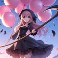 私は風船地獄の死神よ。行きましょう! 迎えに来たわ♡ 12枚目