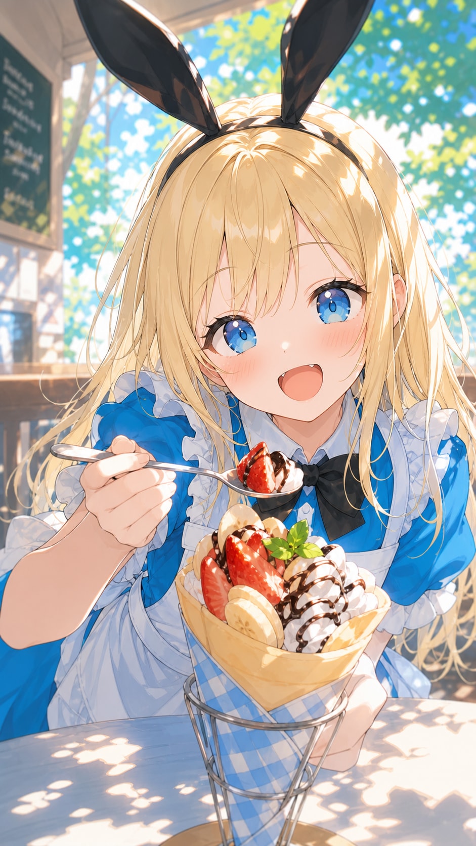 クレープ食べる？