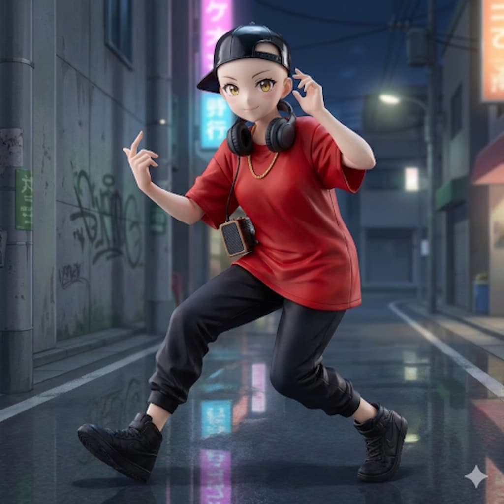 はじめてのヒップホップ（フィギュア付）