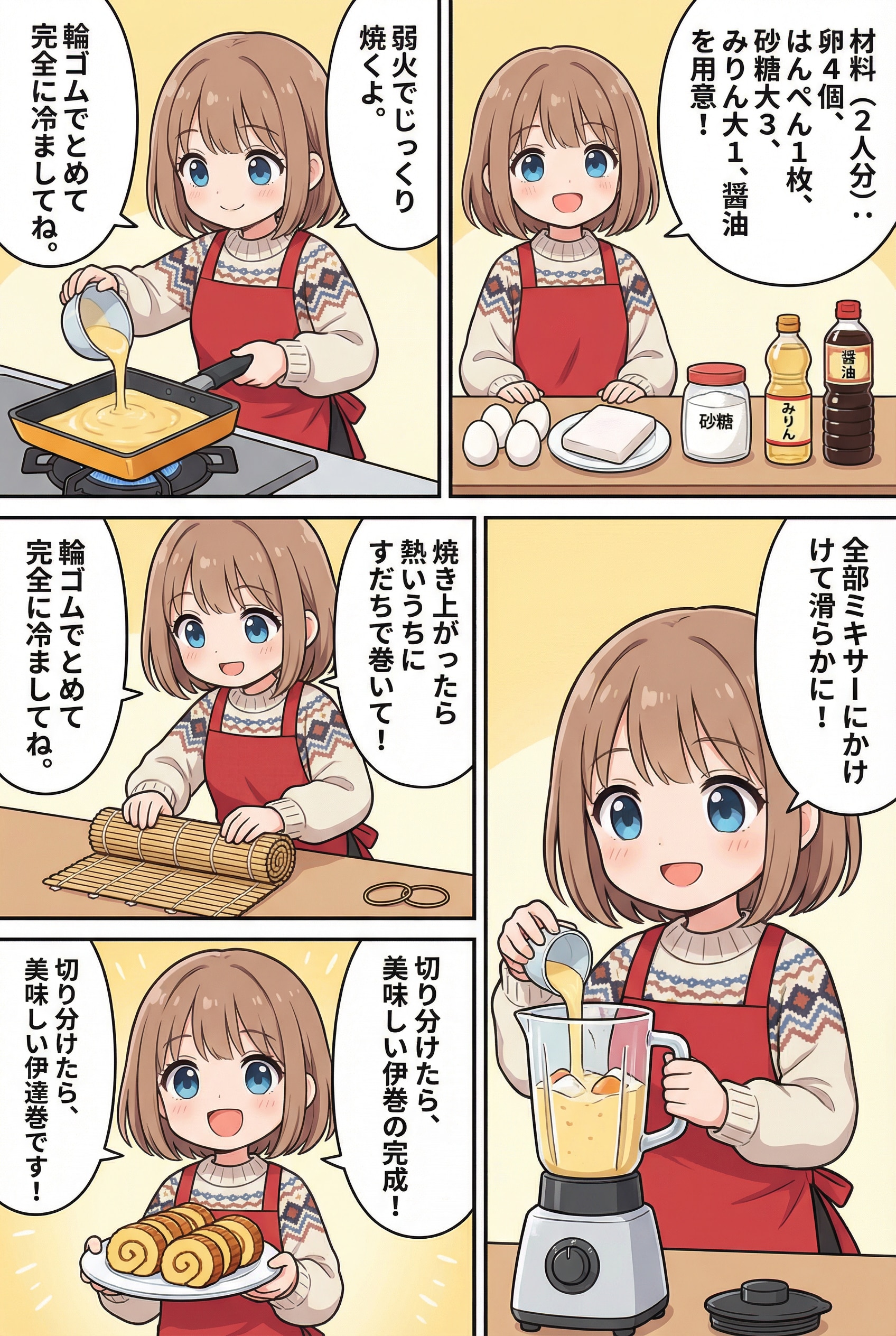 伊達巻き | の人気AIイラスト・グラビア