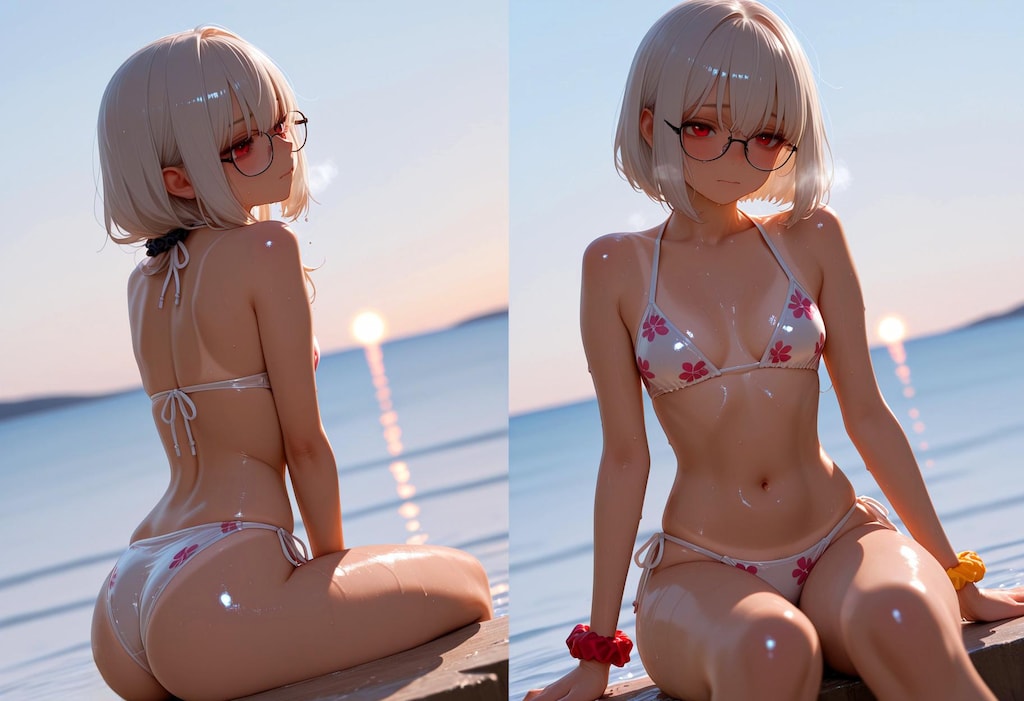水着美女！