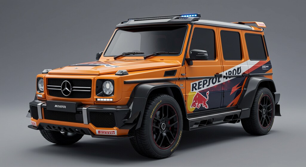 レプソルレッドブルメルセデスベンツG500L