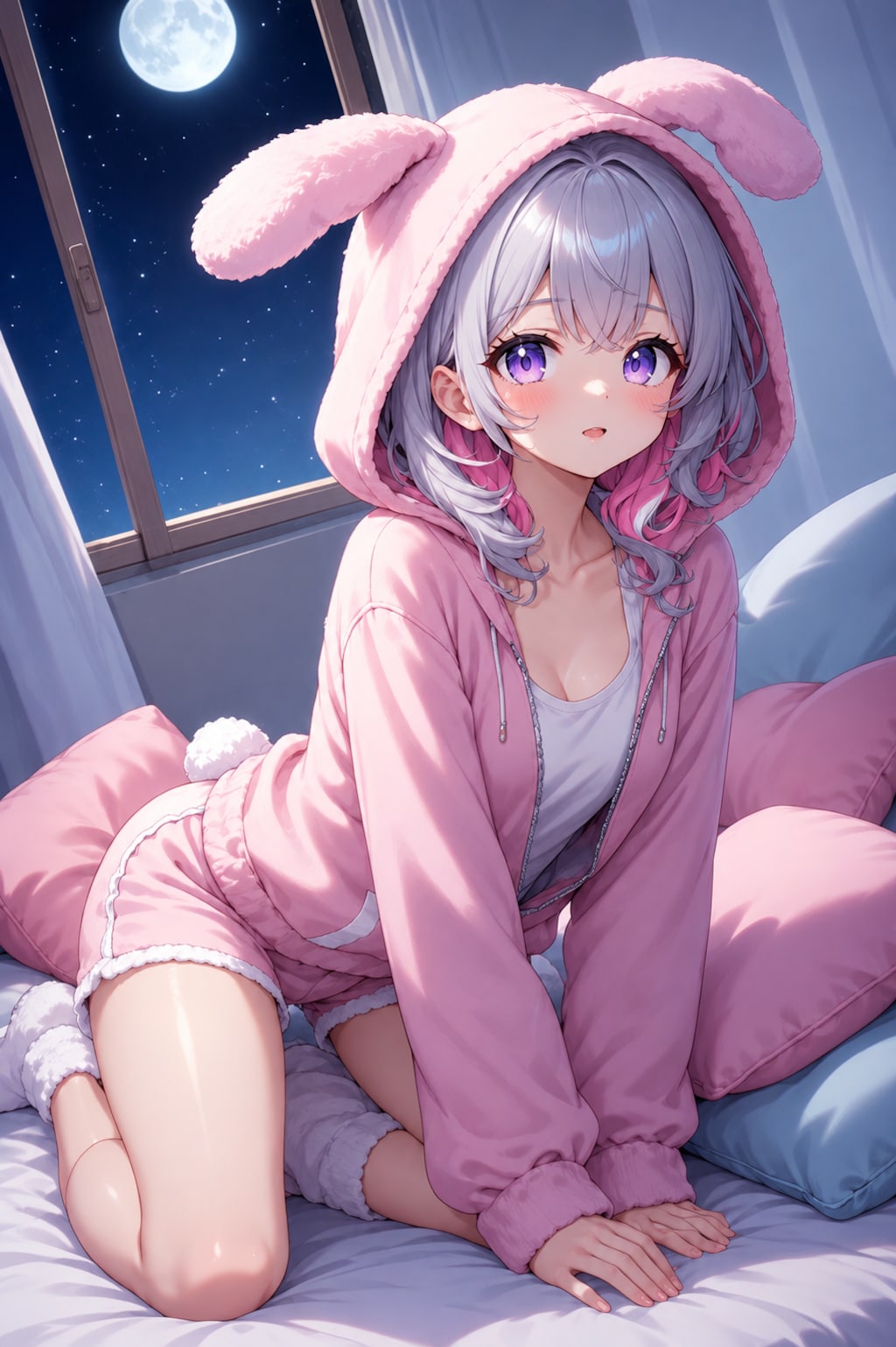 ウサギのルームウェア