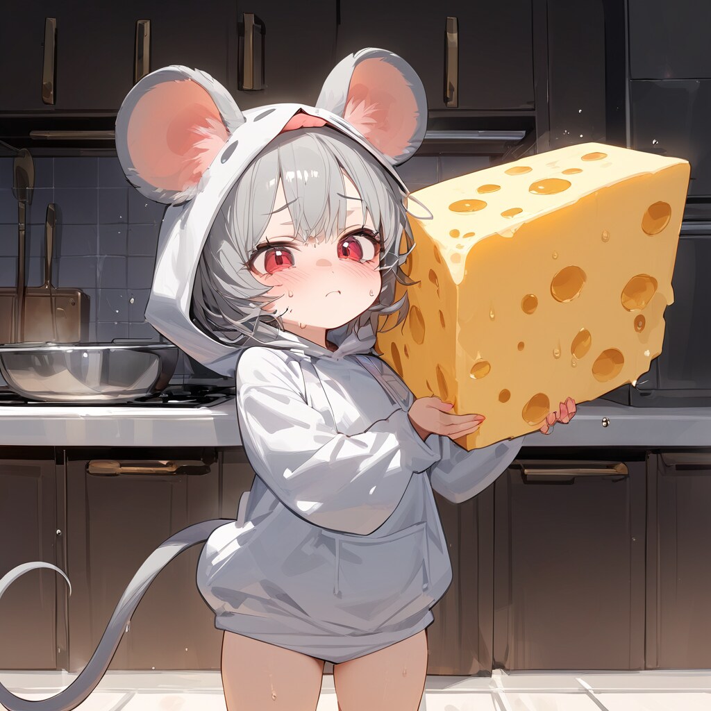 ねずみの意地！！ | の人気AIイラスト・グラビア