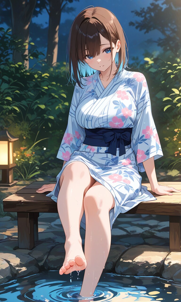 足湯でもいいかな