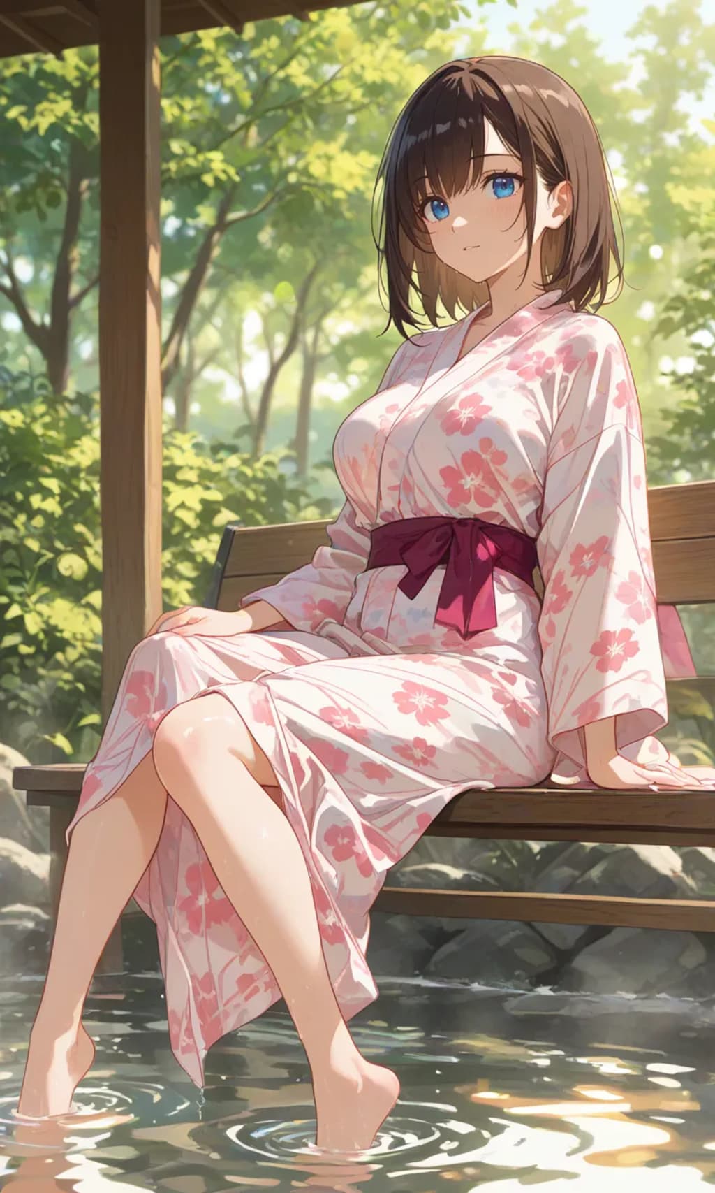 足湯でもいいかな